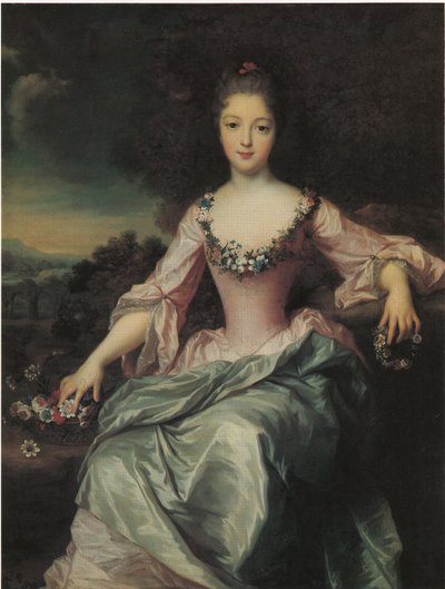 Ritratto di Marie Anne de Bourbon da Gustaf Lundberg